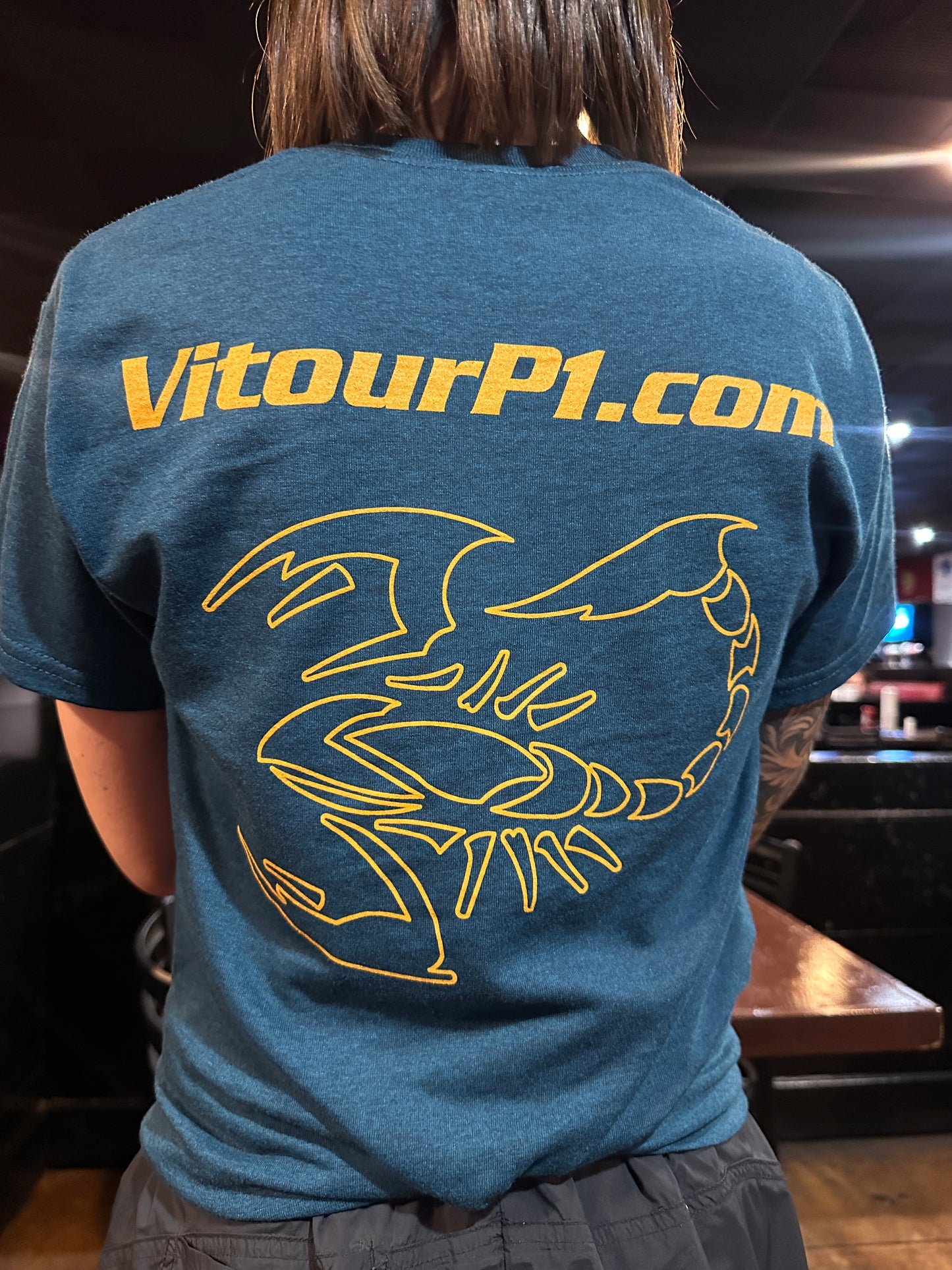 Vitour Shirt Dark Blue Swordfish / Scorpion