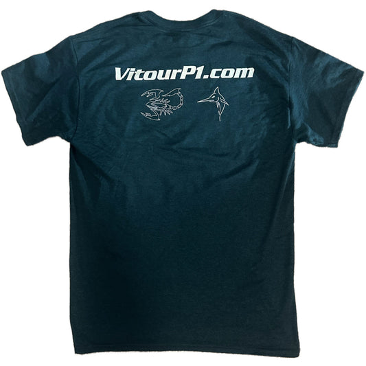 Vitour Shirt Dark Blue / White Swordfish / Scorpion v3